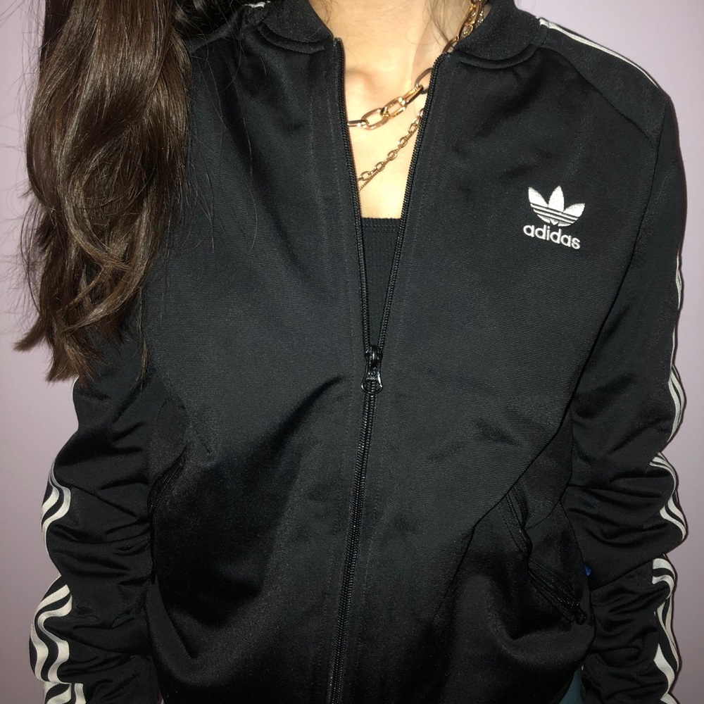 ADIDAS 3 STRIPES SWEAT ZIP UP